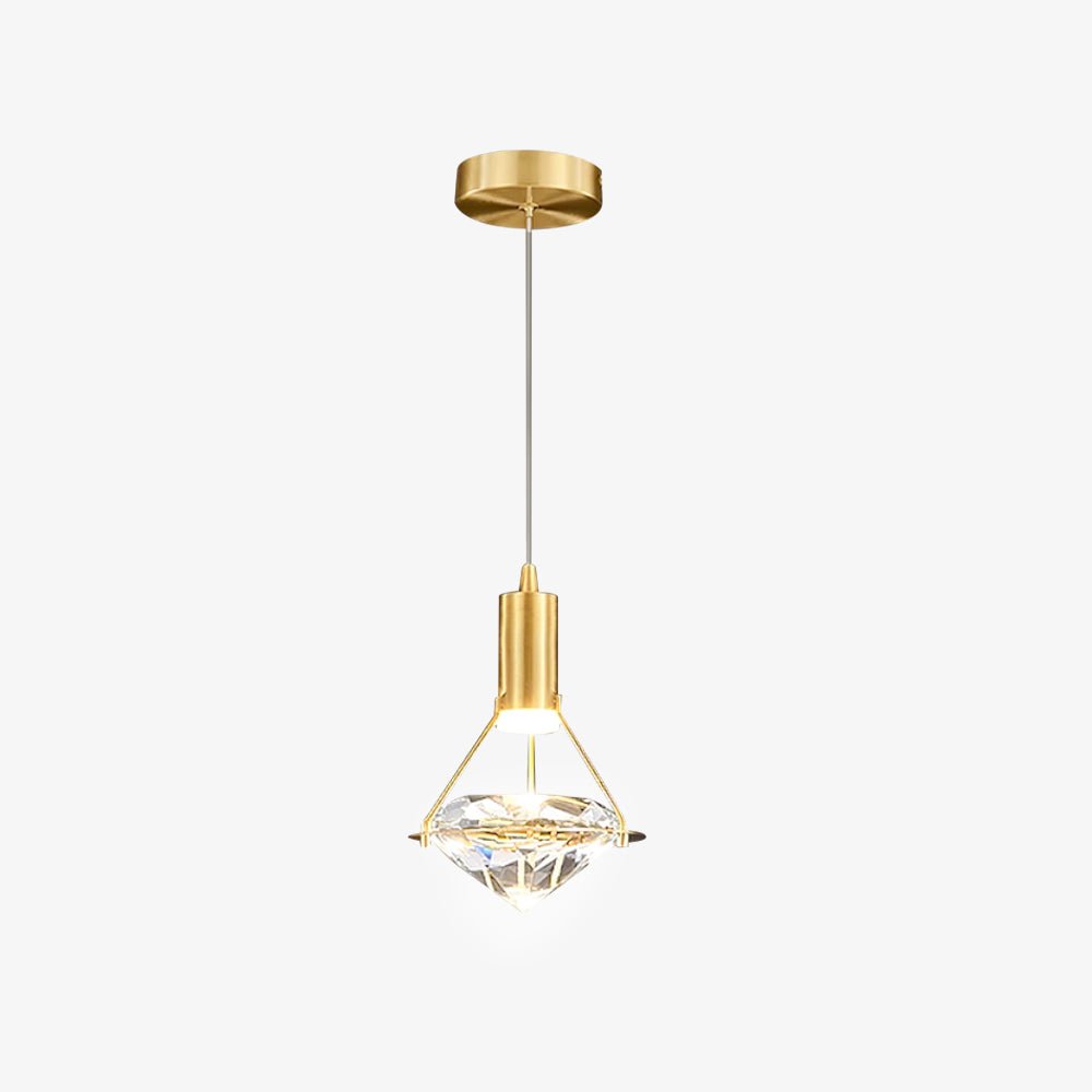 Elysianire Messing Kristall Elegant Pendelleuchte-Letslighting