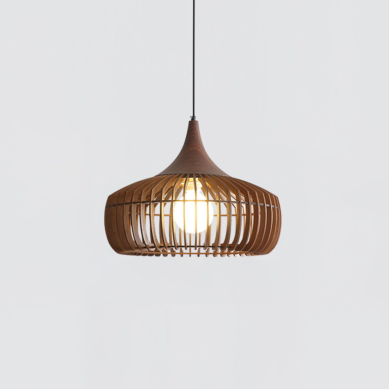 Zivora Natural Bamboo Rattan Pendant Light - Letslighting