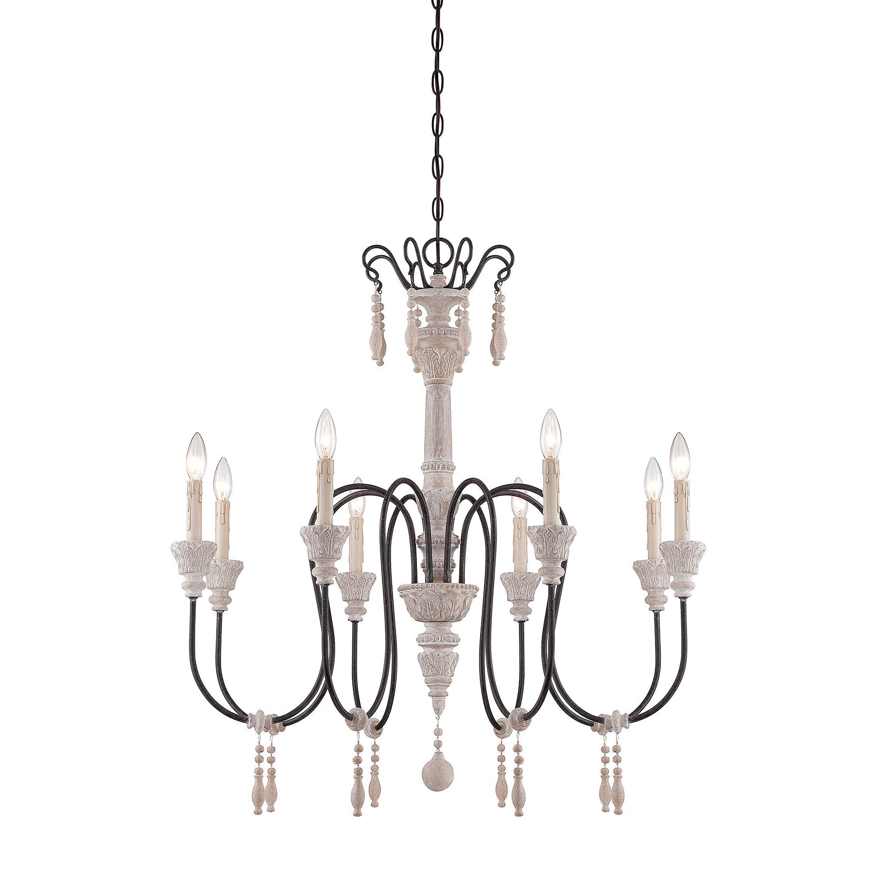 Epoch Postmoderner Luxus-Holz-Kronleuchter-Letslighting