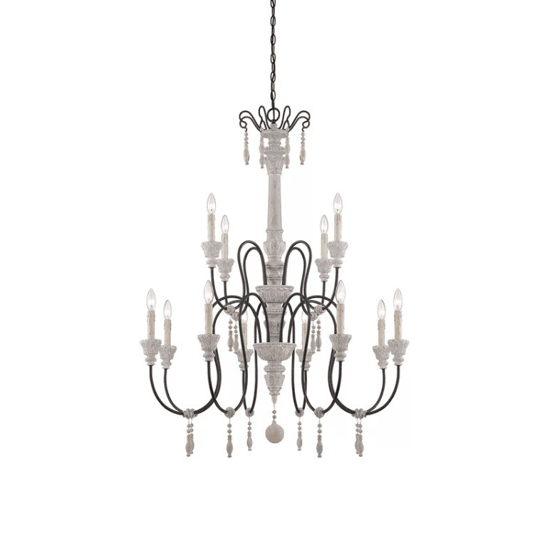 Epoch Postmoderner Luxus-Holz-Kronleuchter-Letslighting