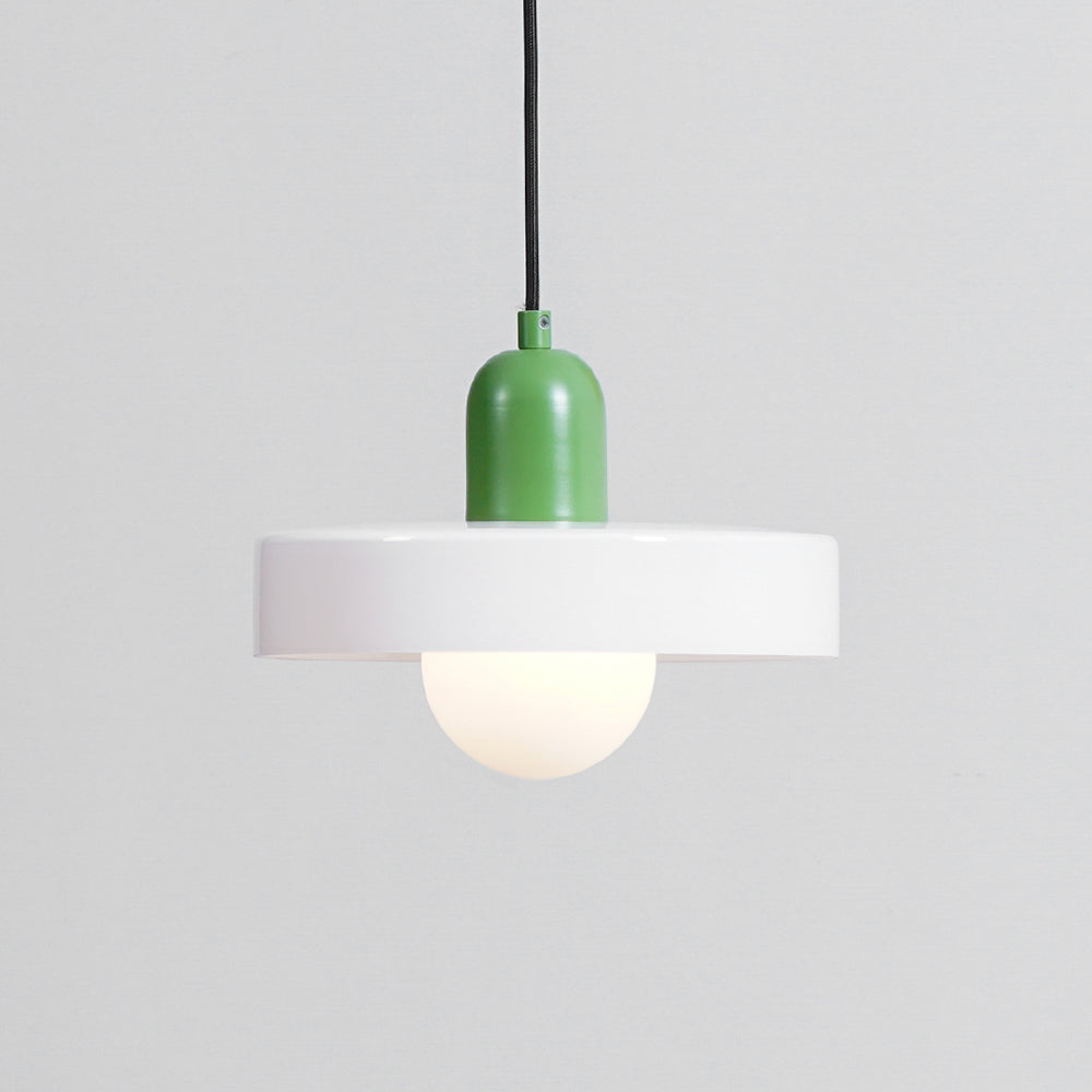 Ideal Scheibe Kugel Glas Pendelleuchte-Letslighting