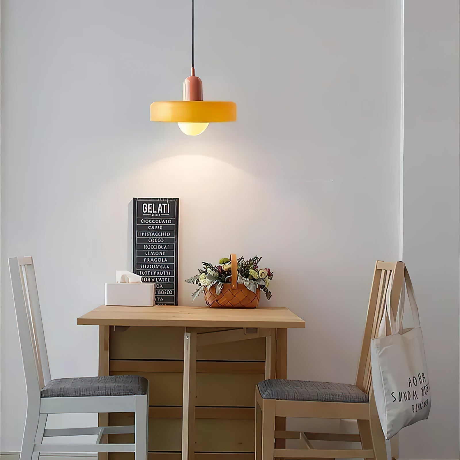 Ideal Scheibe Kugel Glas Pendelleuchte-Letslighting