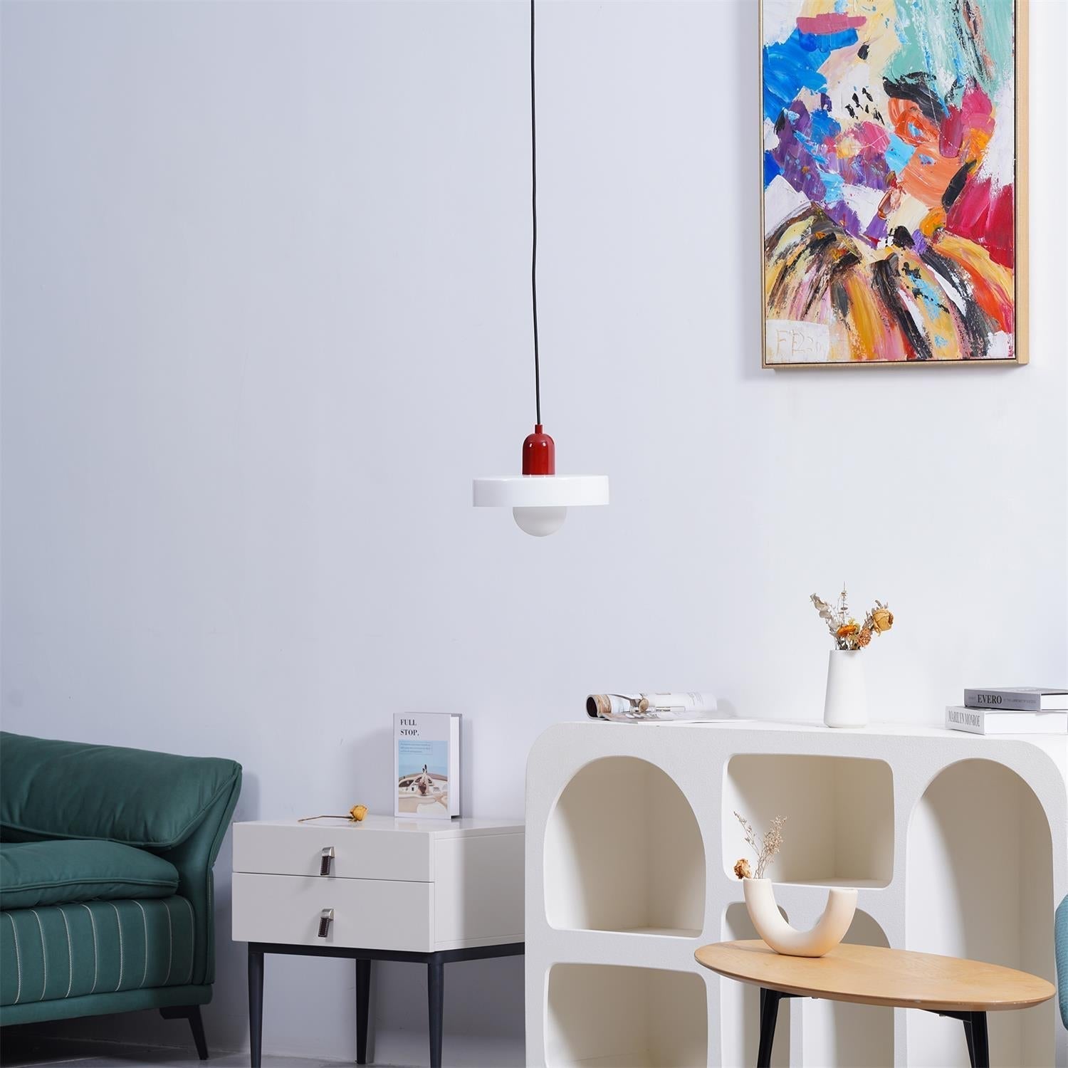 Ideal Scheibe Kugel Glas Pendelleuchte-Letslighting