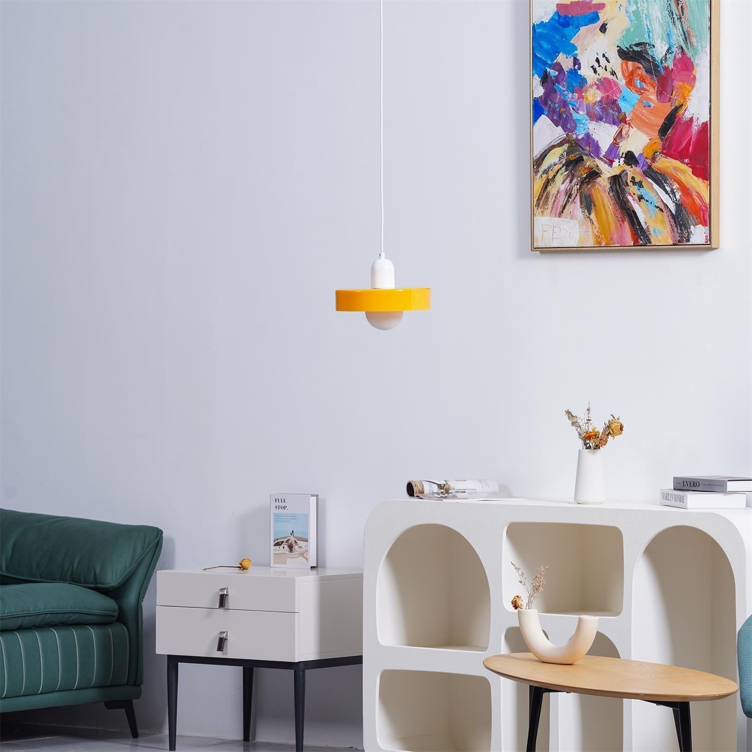 Ideal Scheibe Kugel Glas Pendelleuchte-Letslighting