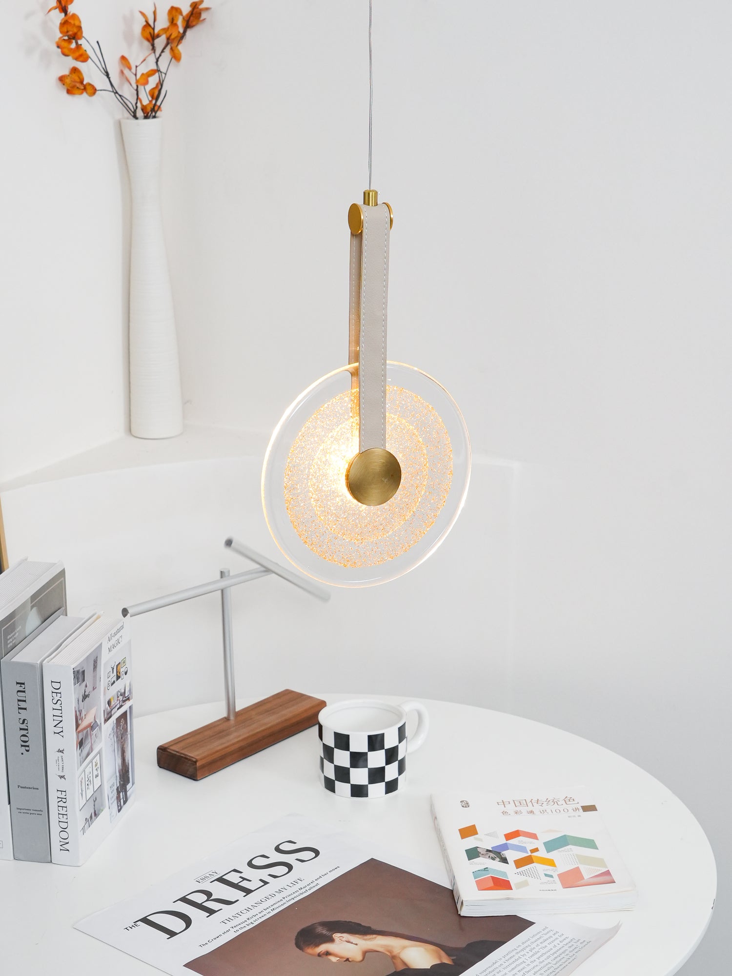 Zaylora Leder Klassische Pendelleuchte-Letslighting