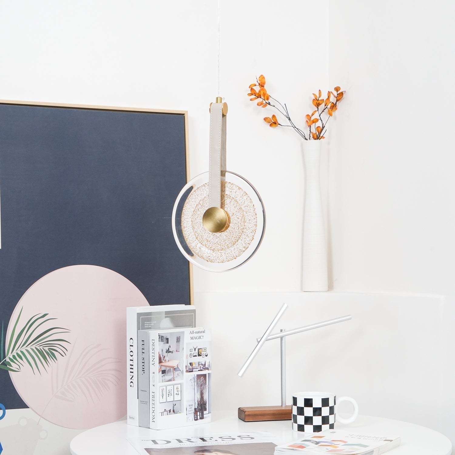 Zaylora Leder Klassische Pendelleuchte-Letslighting