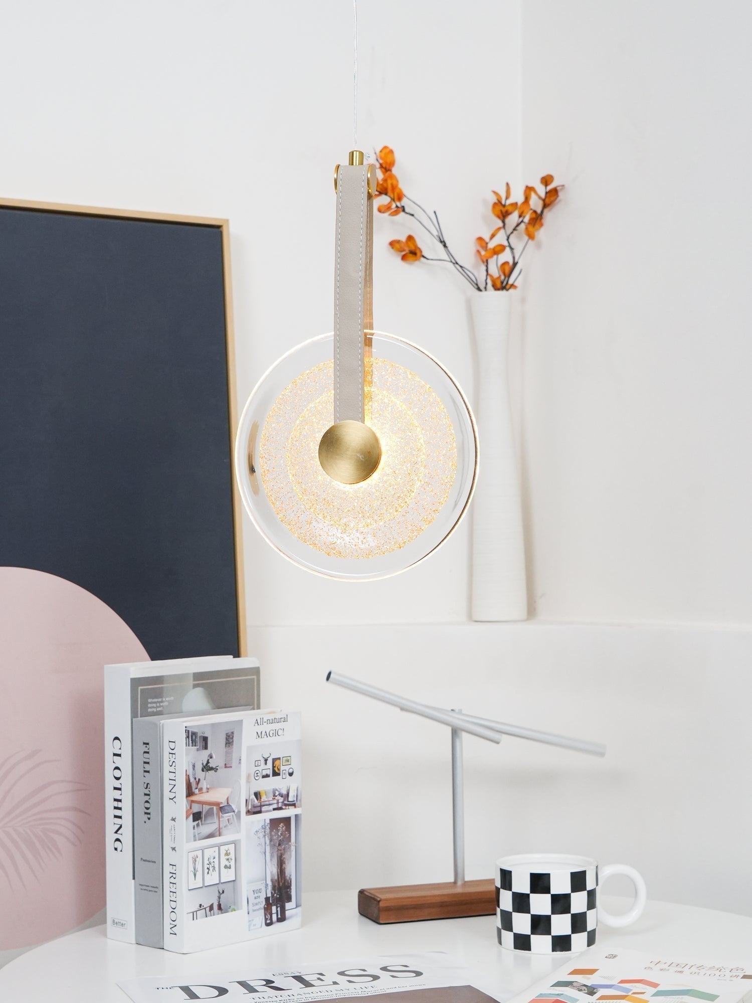 Zaylora Leder Klassische Pendelleuchte-Letslighting