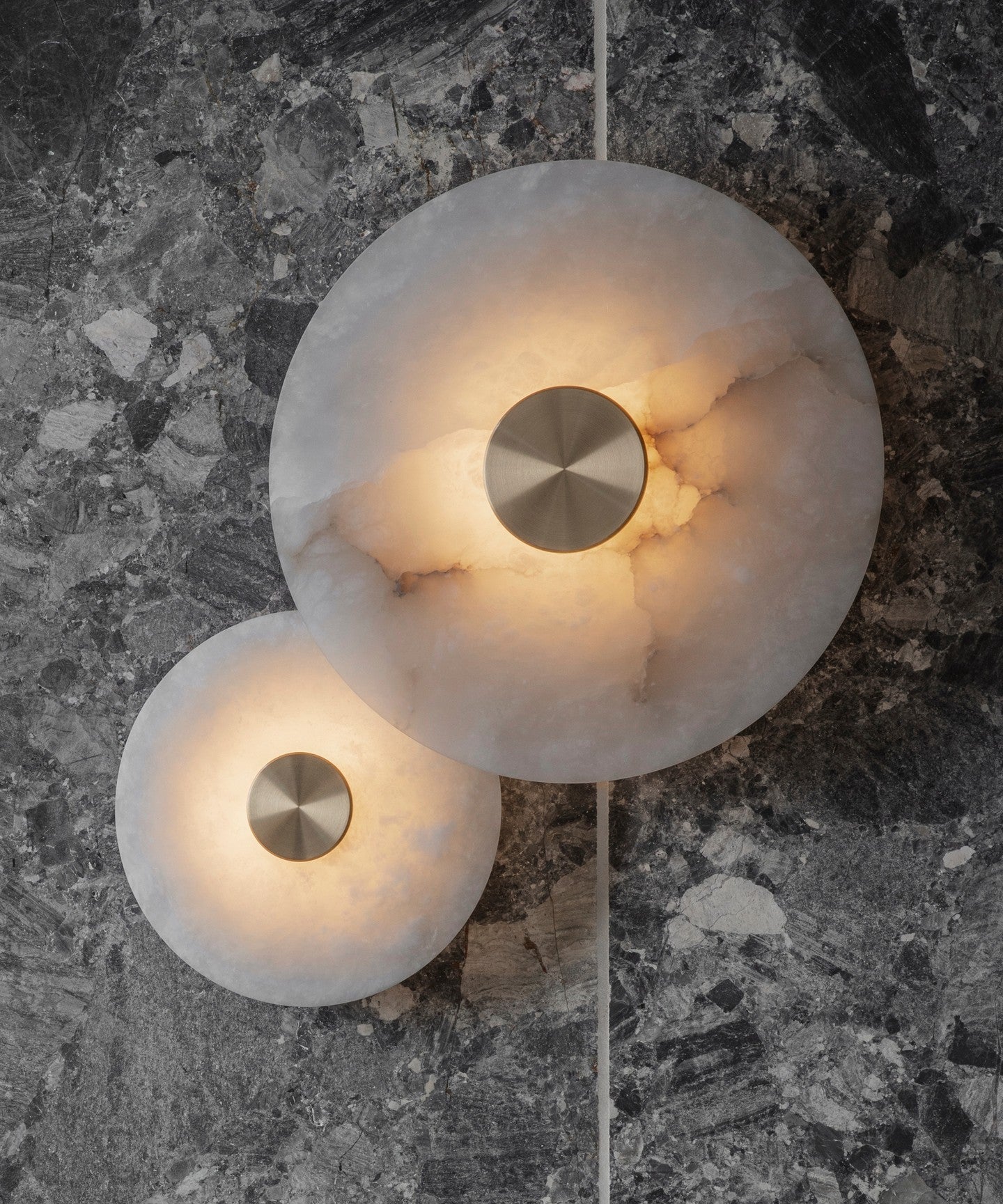 Selina Minimalist Alabaster Ceiling Light - Letslighting