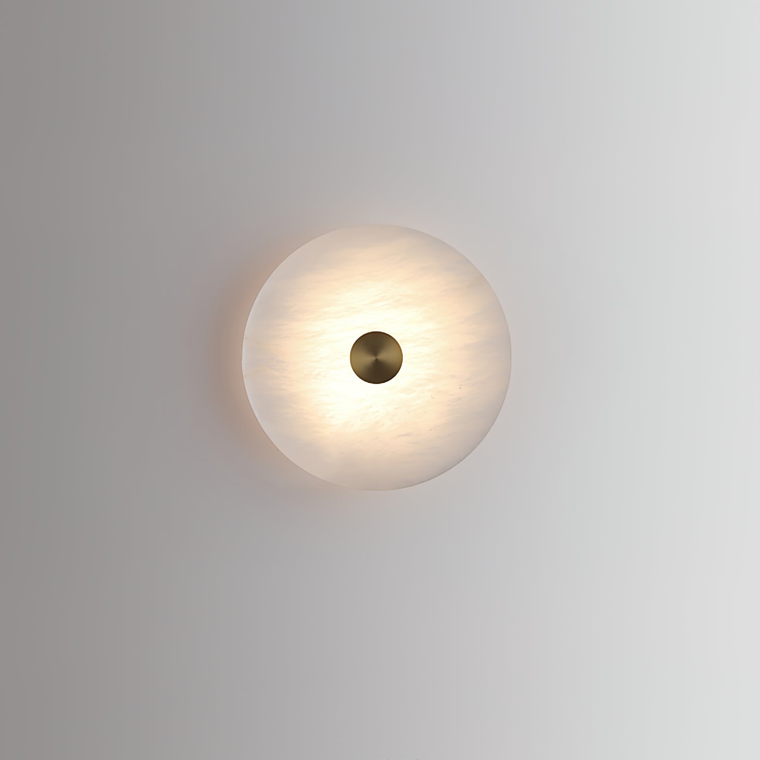 Selina Minimalist Alabaster Ceiling Light - Letslighting
