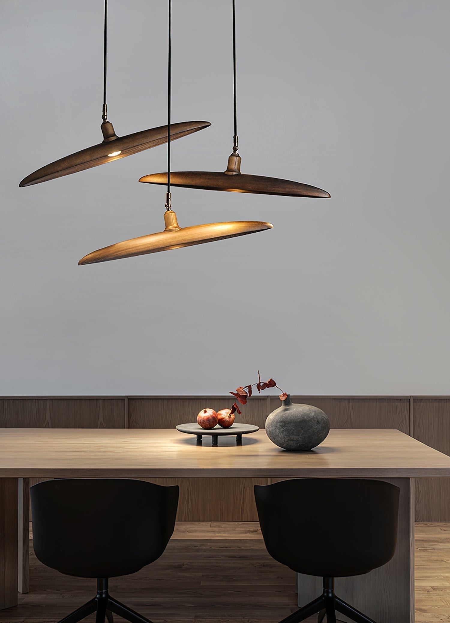 Zelirira Blade Holz Pendelleuchte-Letslighting