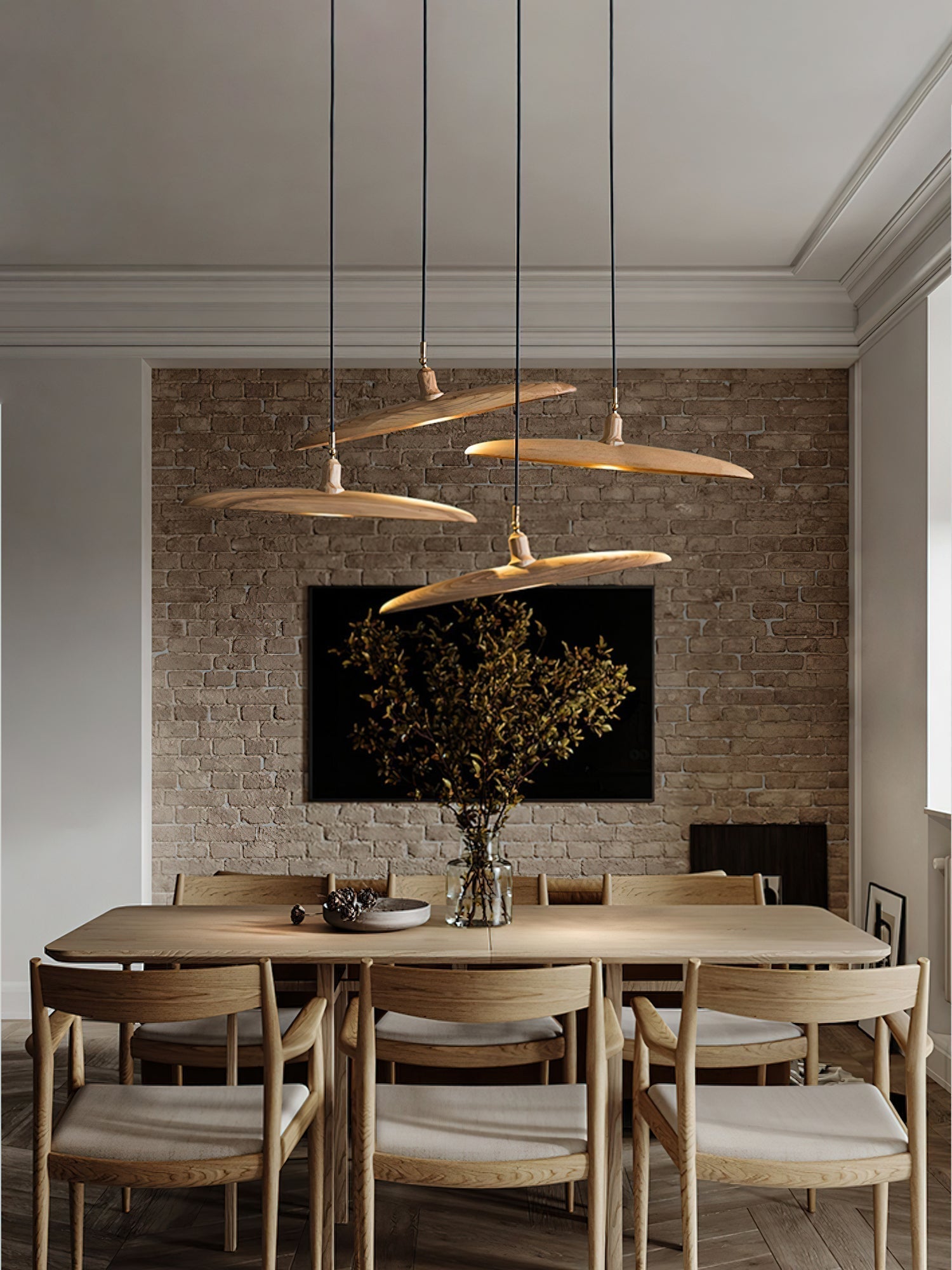Zelirira Blade Holz Pendelleuchte-Letslighting