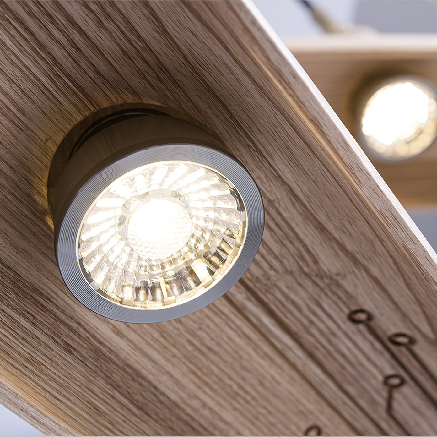 Zelirira Blade Holz Pendelleuchte-Letslighting