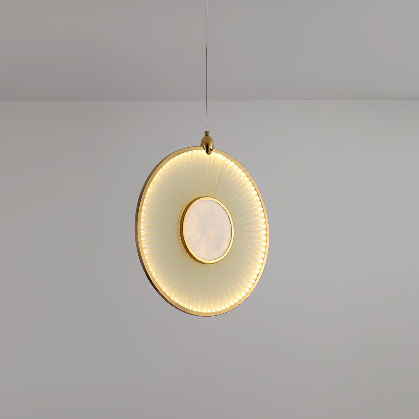 Nolan Moderne Stoff-Pendelleuchte-Letslighting