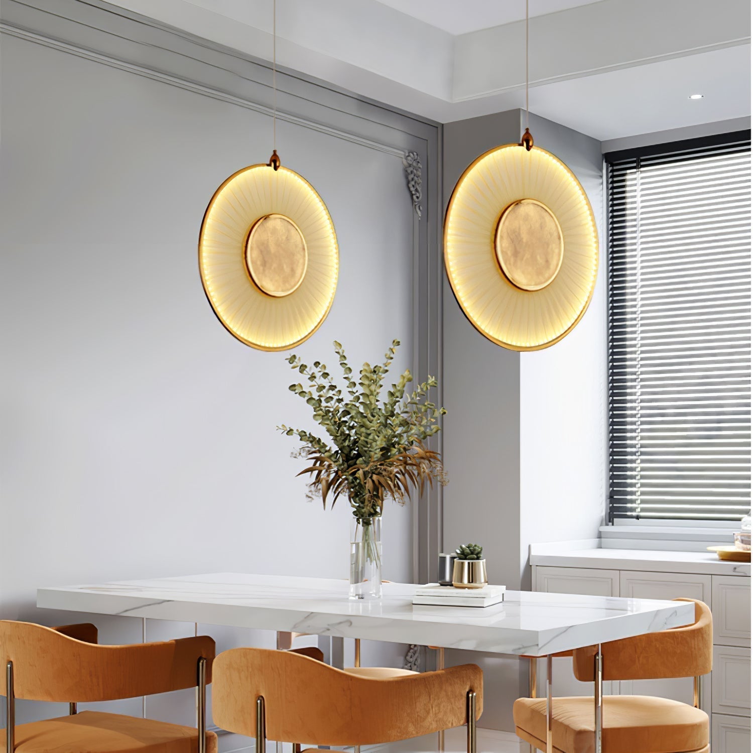 Nolan Moderne Stoff-Pendelleuchte-Letslighting