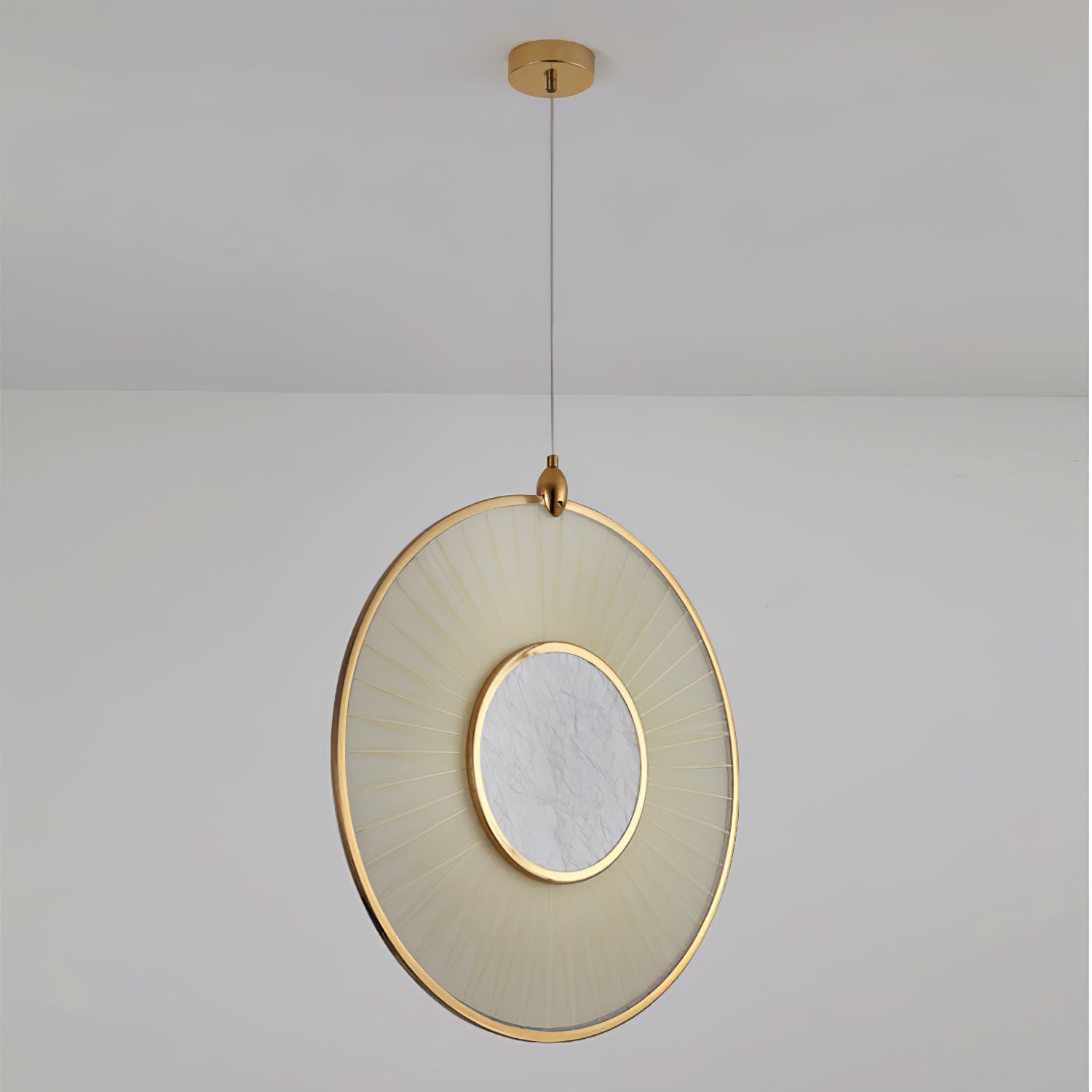 Nolan Moderne Stoff-Pendelleuchte-Letslighting