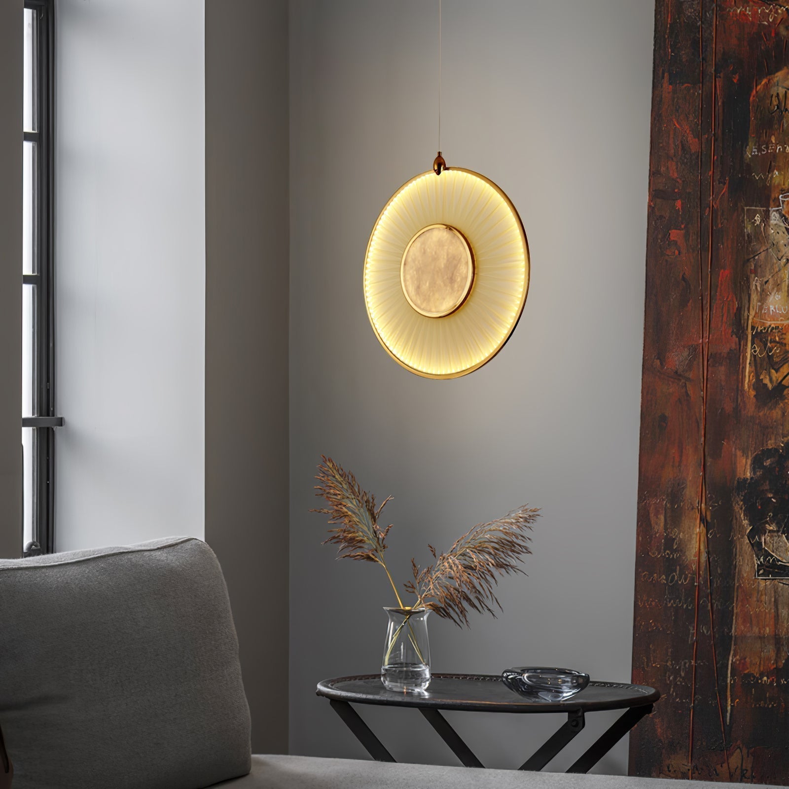 Nolan Moderne Stoff-Pendelleuchte-Letslighting