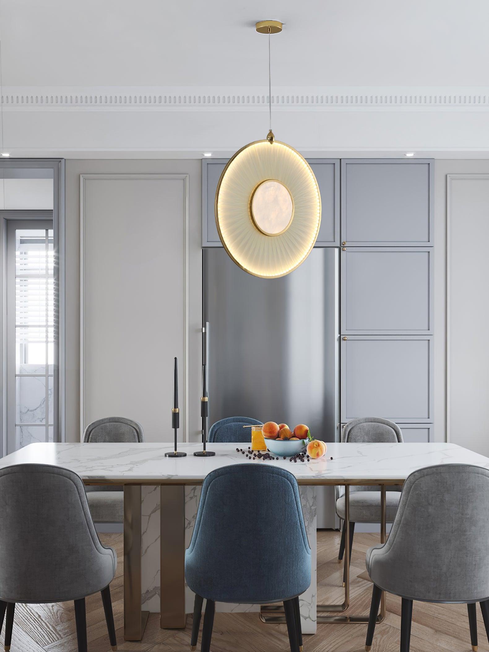 Nolan Moderne Stoff-Pendelleuchte-Letslighting