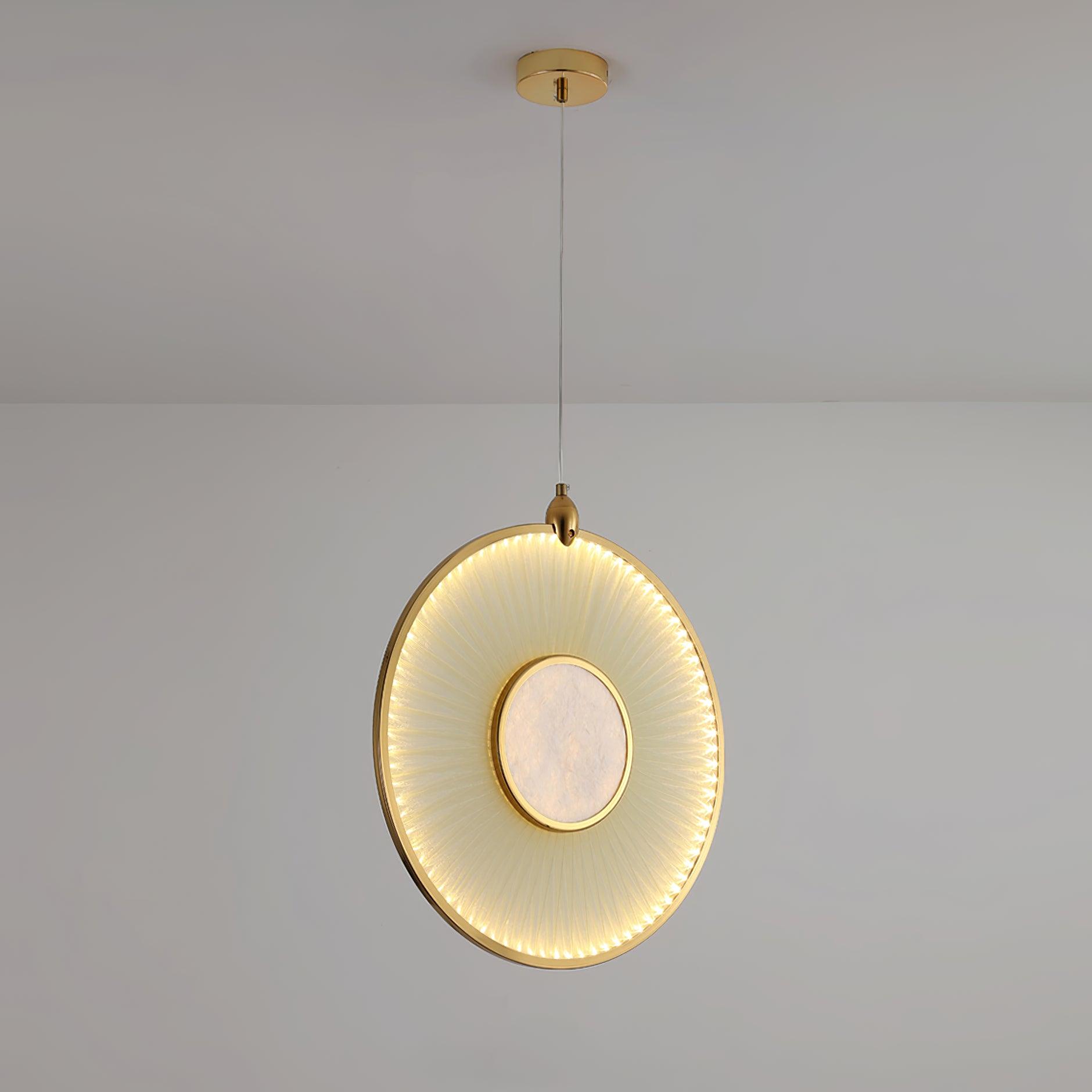 Nolan Moderne Stoff-Pendelleuchte-Letslighting