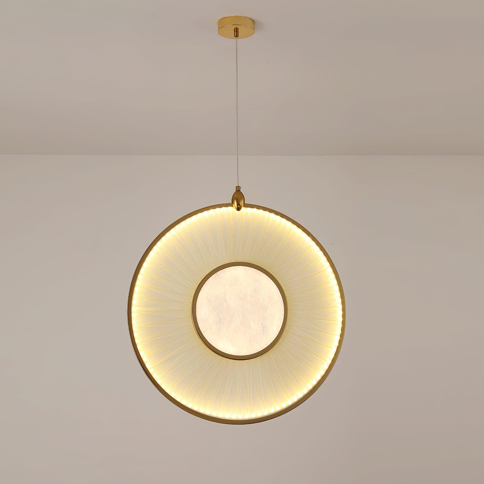 Nolan Moderne Stoff-Pendelleuchte-Letslighting