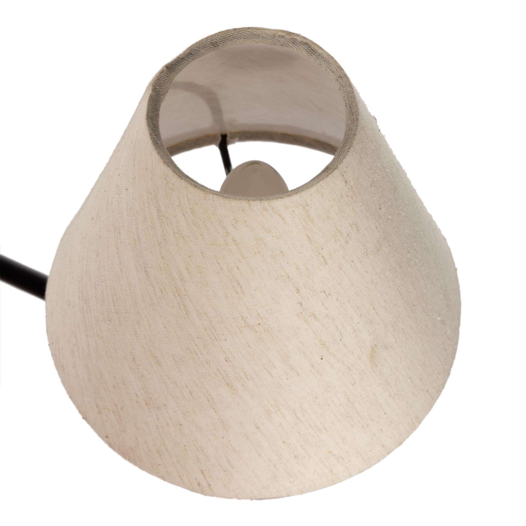 Ulphaa Vintage Industrie Schwarzer Stoff Kronleuchter-Letslighting