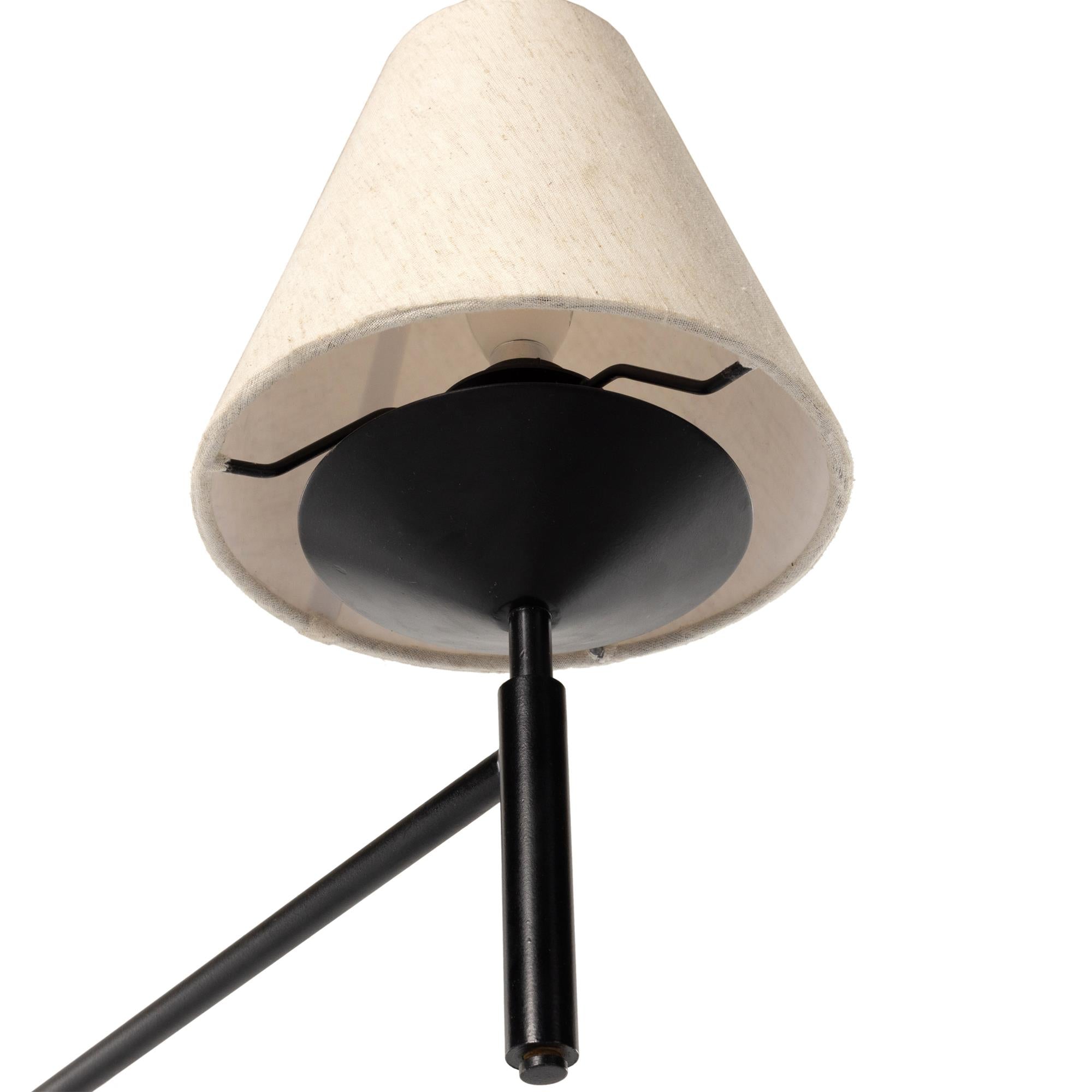Ulphaa Vintage Industrie Schwarzer Stoff Kronleuchter-Letslighting