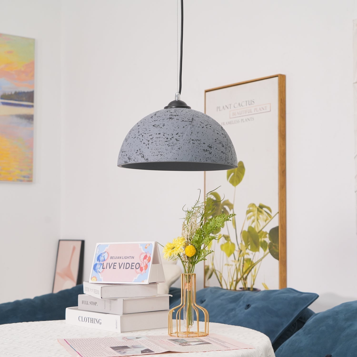 Elorace Klassische Retro Pendelleuchte-Letslighting
