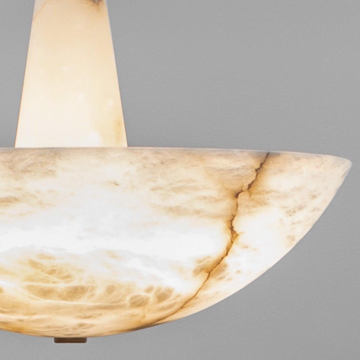 Umiros Alabaster Pendant Light Chandelier - Neutralighting