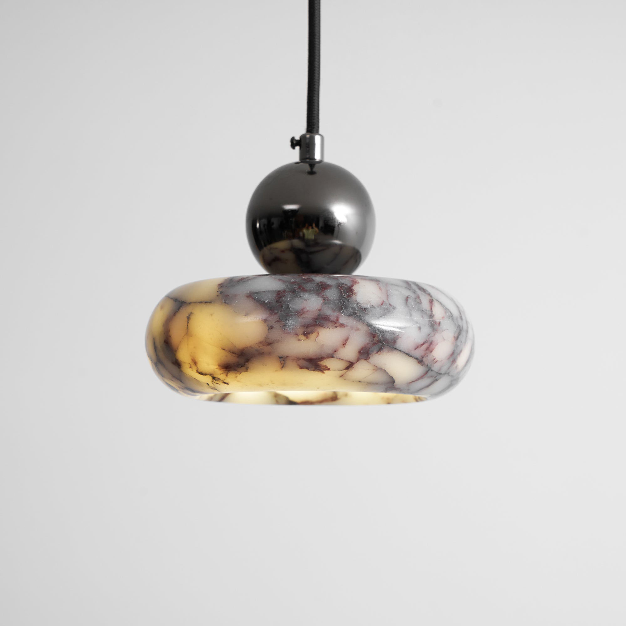 Ridge Modern Minimalist Marble Metal Pendant Lamp - Letslighting
