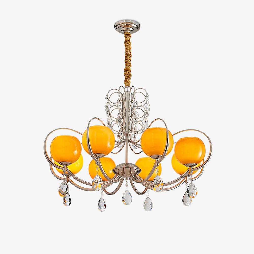 Jude Luxus-Glas-Kronleuchter-Letslighting