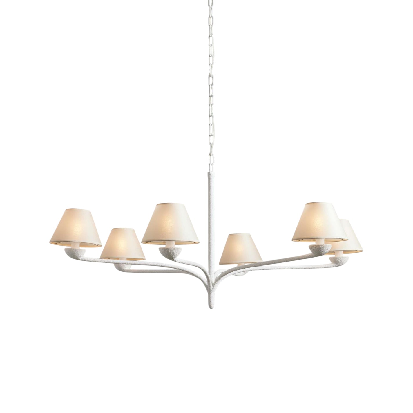 Upturn Elegance Vintage Resin Stoff Kronleuchter-Letslighting