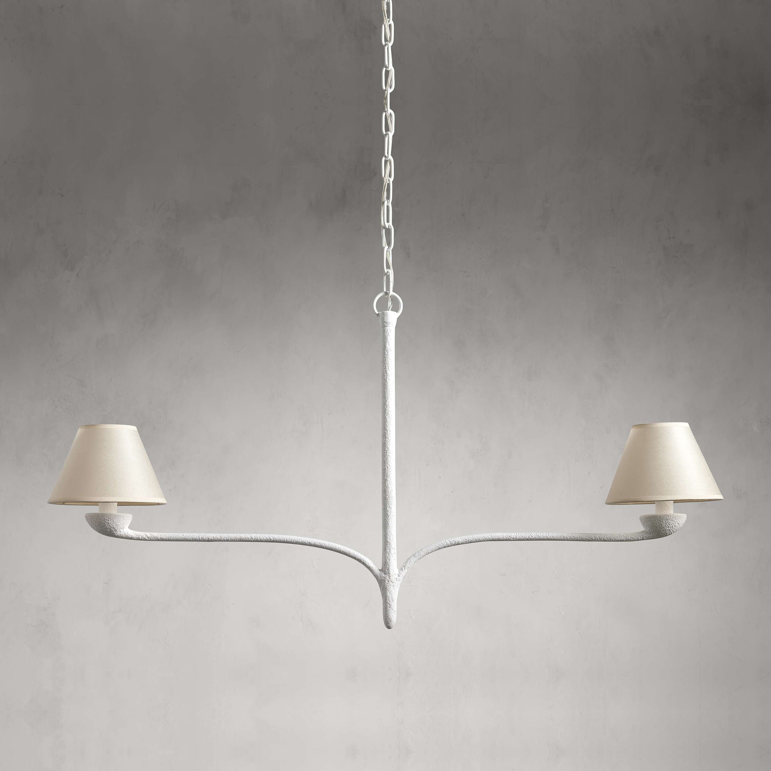 Upturn Elegance Vintage Resin Stoff Kronleuchter-Letslighting