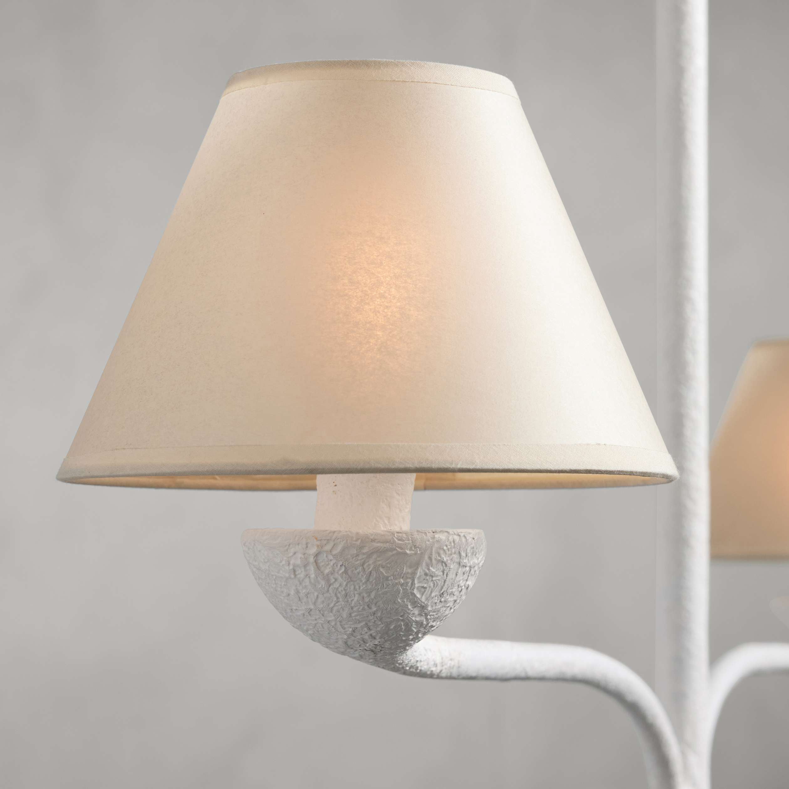 Upturn Elegance Vintage Resin Stoff Kronleuchter-Letslighting