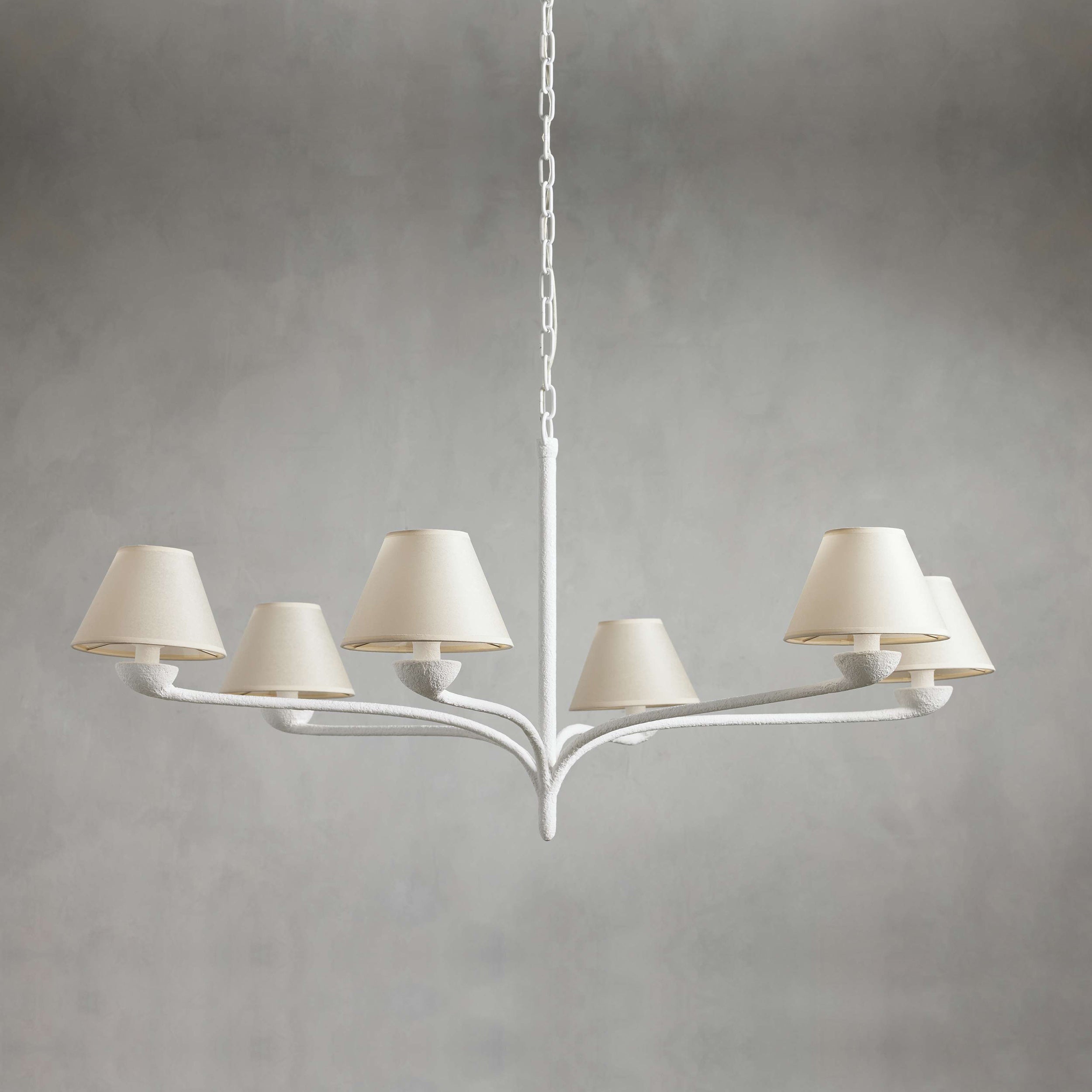 Upturn Elegance Vintage Resin Stoff Kronleuchter-Letslighting