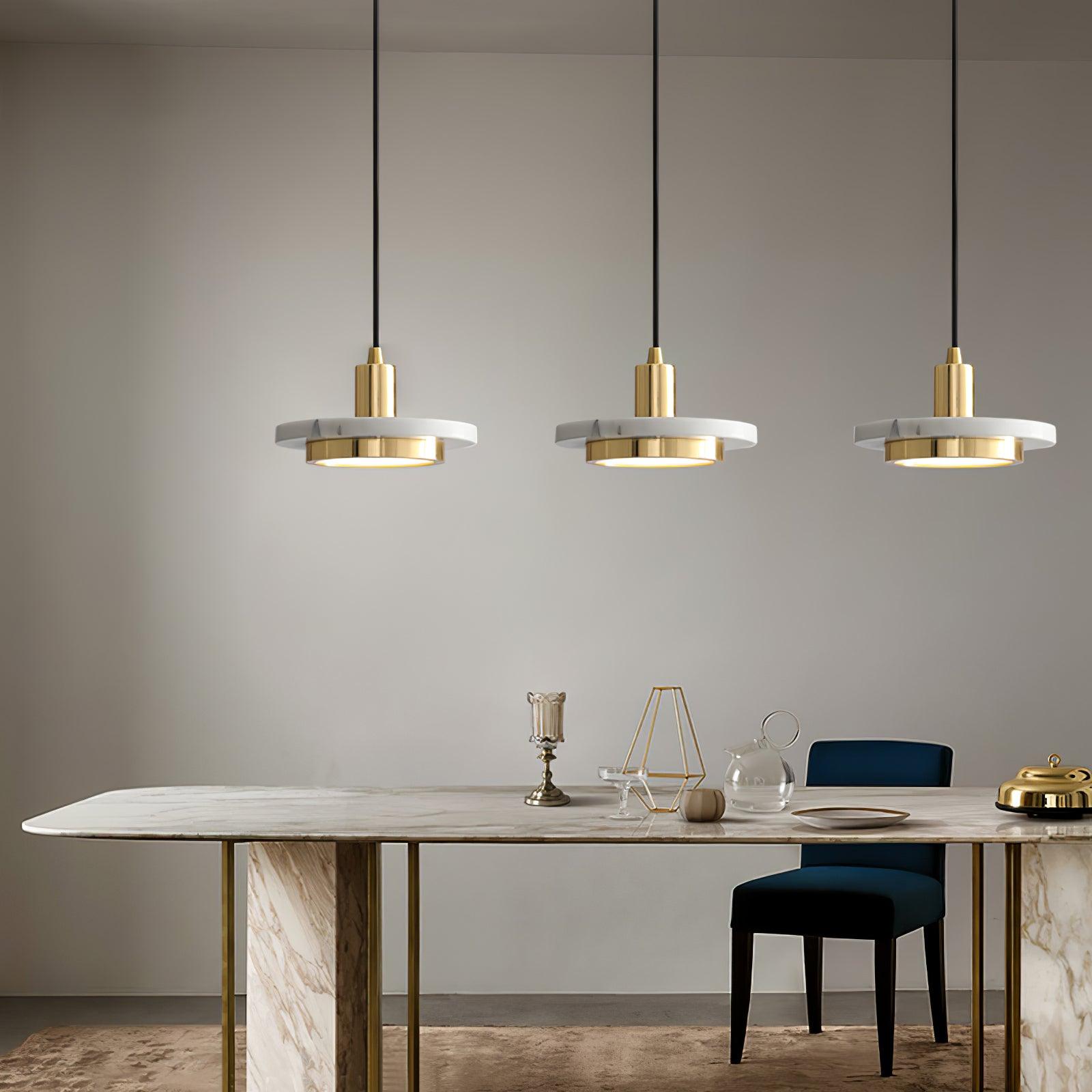 Double Circle Pendant Light - Blowlighting