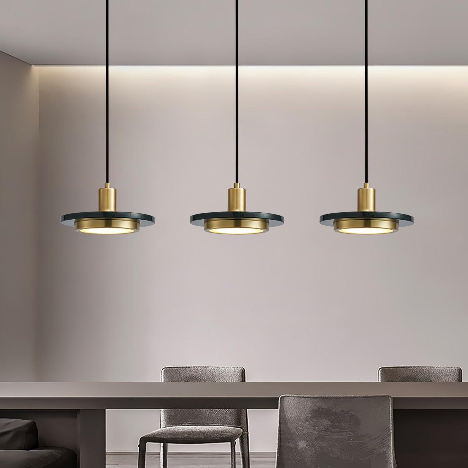 Double Circle Pendant Light - Blowlighting