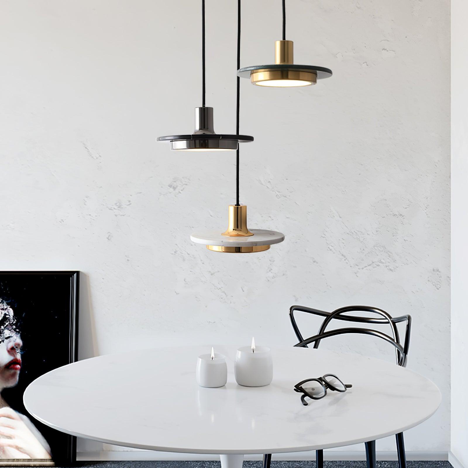 Double Circle Pendant Light - Blowlighting