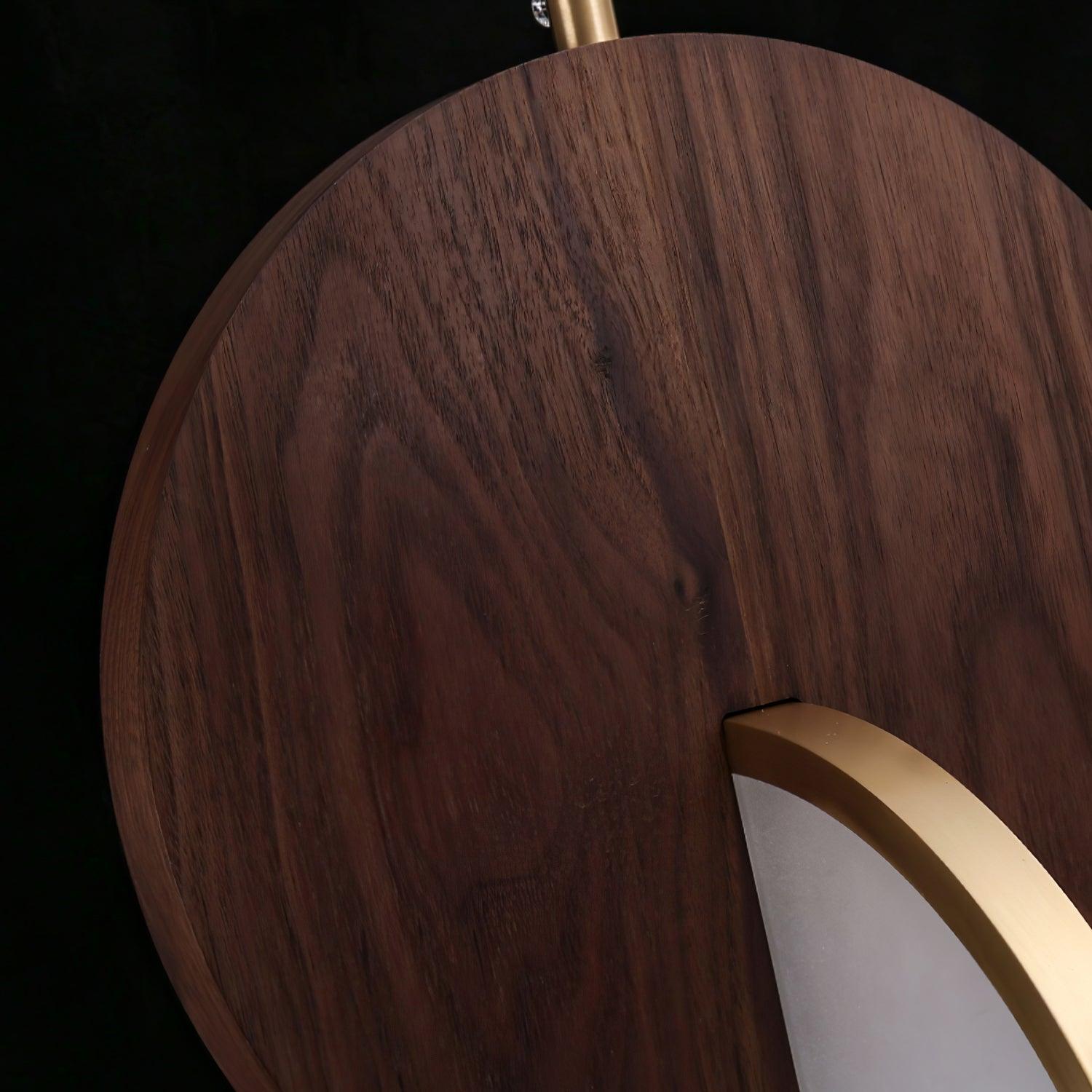 Lysola Holz Ring Pendelleuchte Leuchte-Letslighting
