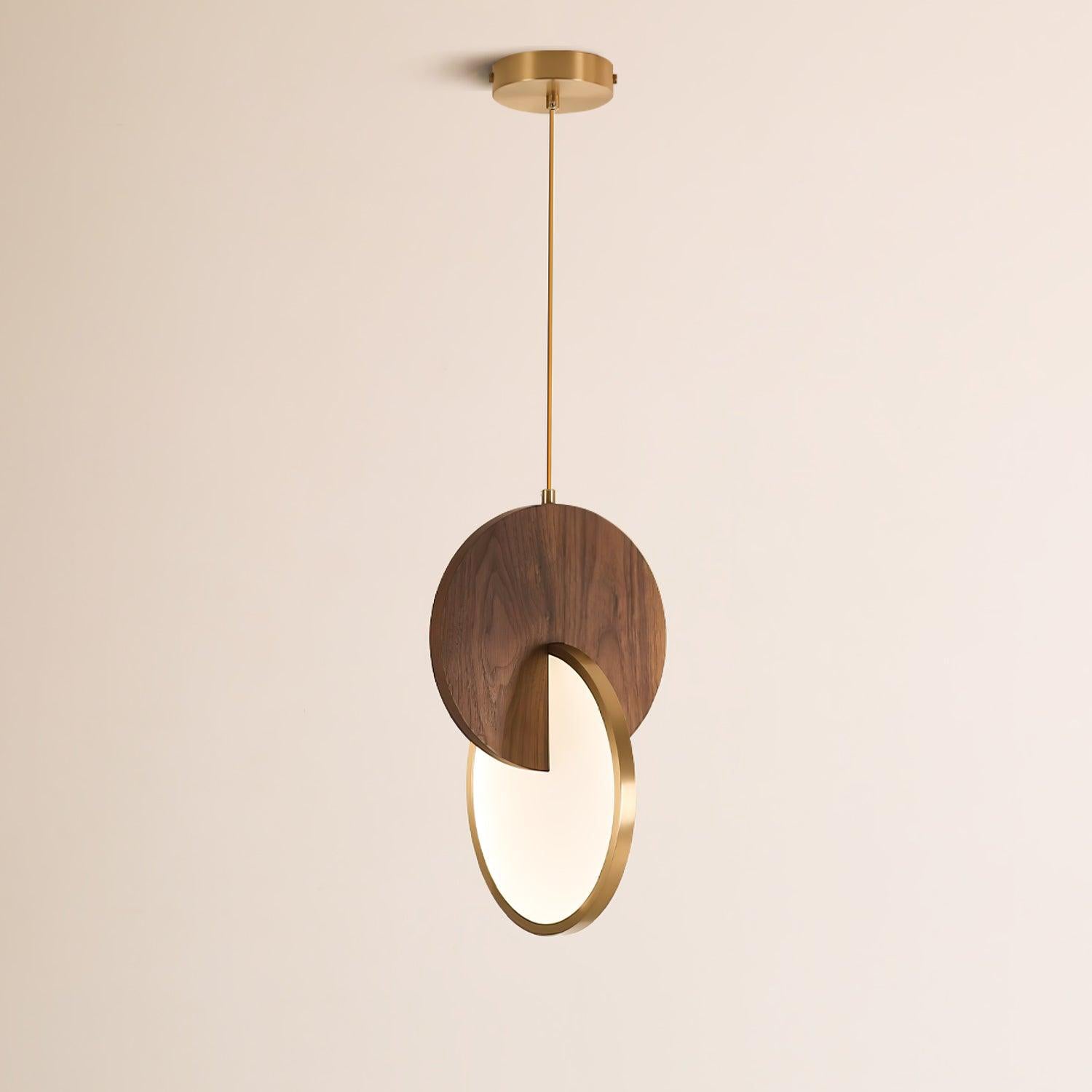 Lysola Holz Ring Pendelleuchte Leuchte-Letslighting