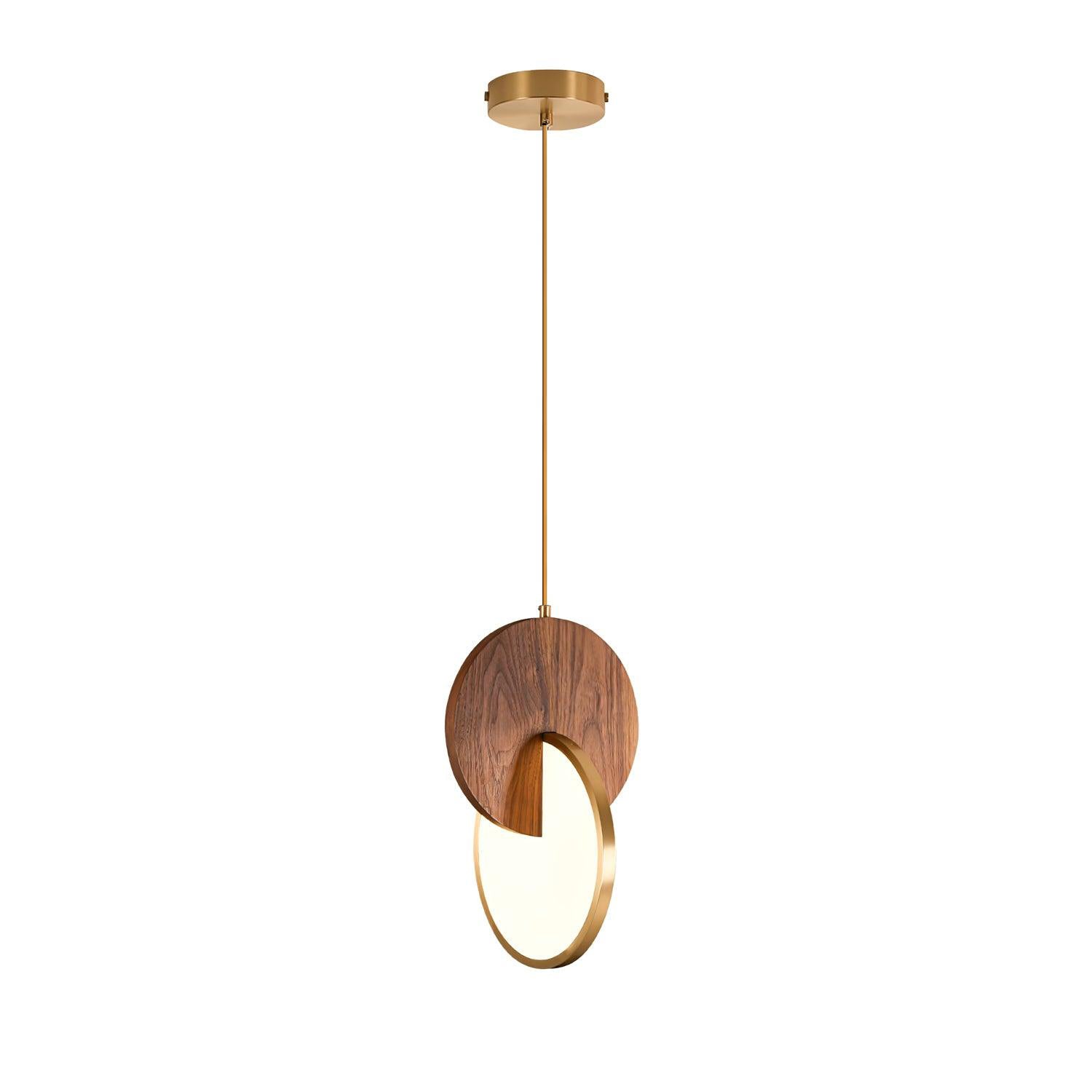 Lysola Holz Ring Pendelleuchte Leuchte-Letslighting