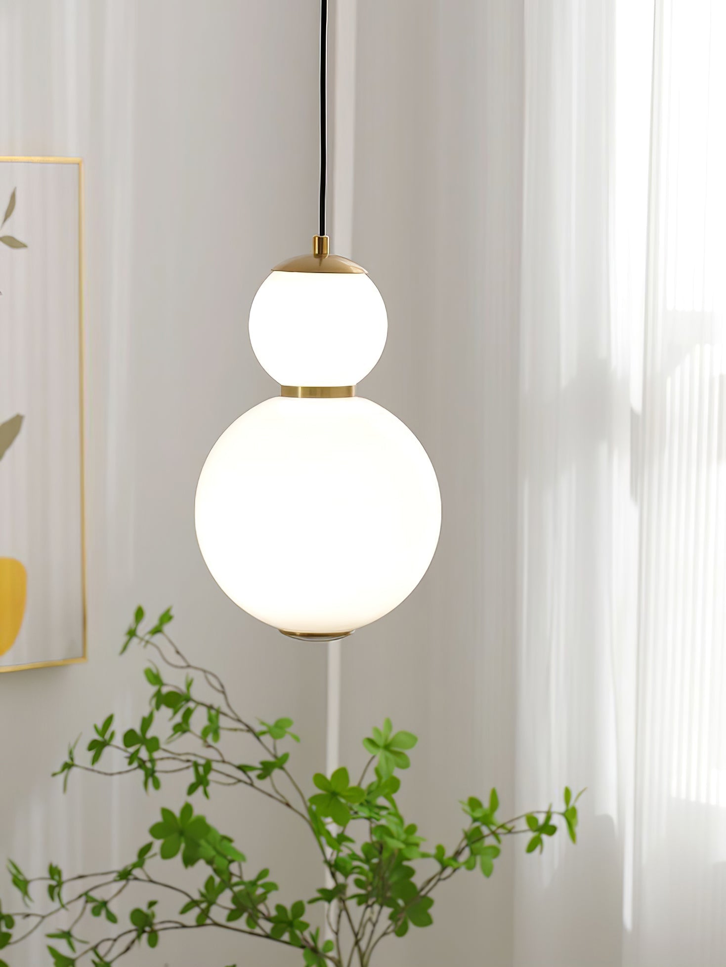 Frankie Minimalistisch Glas Pendelleuchte Leuchte-Letslighting