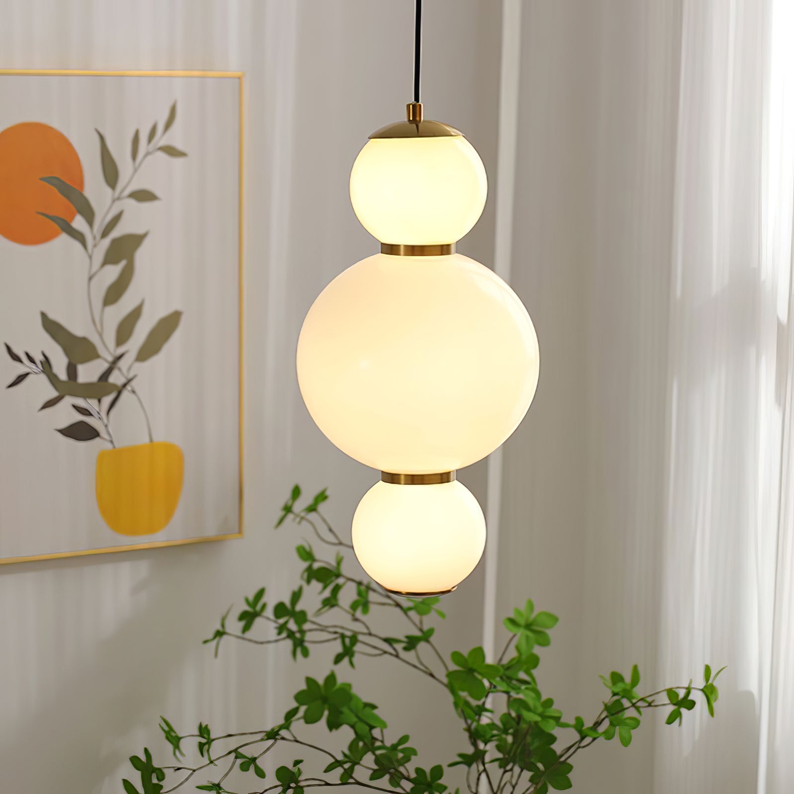 Frankie Minimalistisch Glas Pendelleuchte Leuchte-Letslighting
