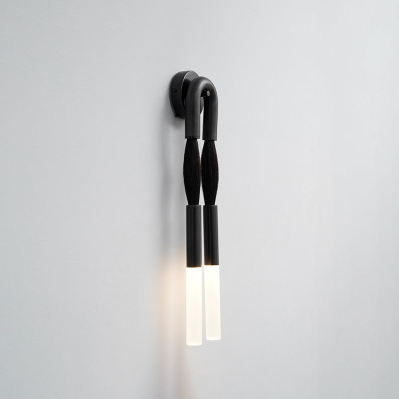Aloft Modern Minimalist Double Head Acrylic Sconce Wall Lamp - Letslighting