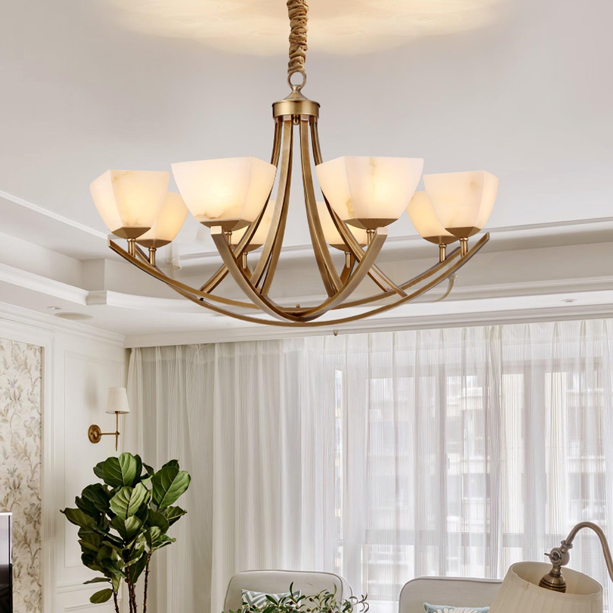 Crown Klassischer Messing-Kronleuchter-Letslighting
