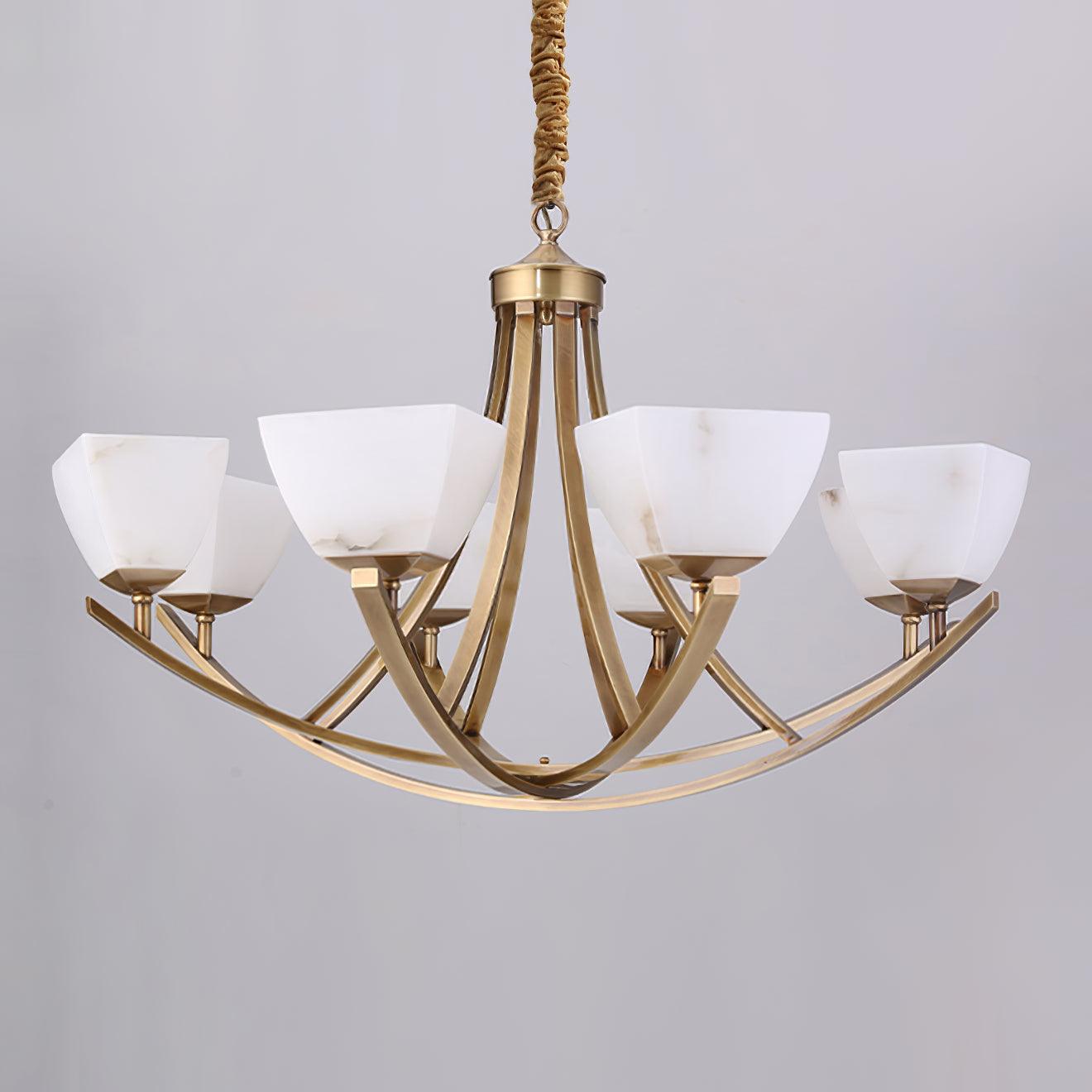 Crown Klassischer Messing-Kronleuchter-Letslighting