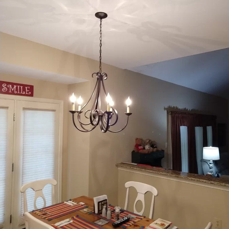 Cove Vintage Industrial Brass Chandeliers-Letslighting