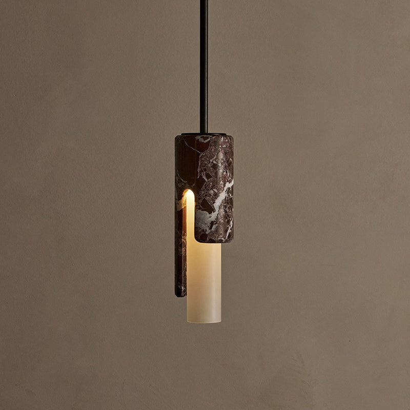 Elix Modern Minimalist Marble Glass Pendant Lamp - Letslighting