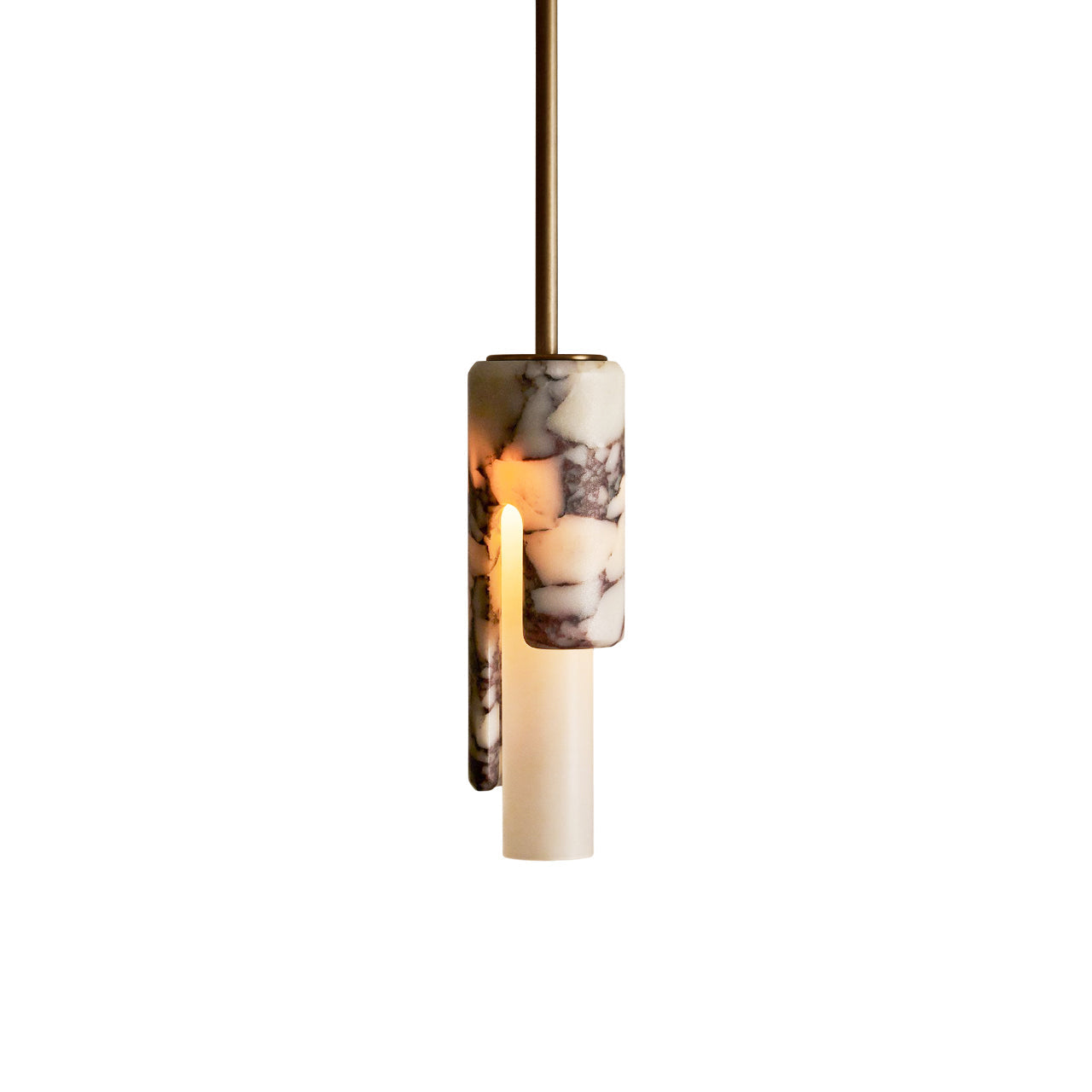 Elix Modern Minimalist Marble Glass Pendant Lamp - Letslighting