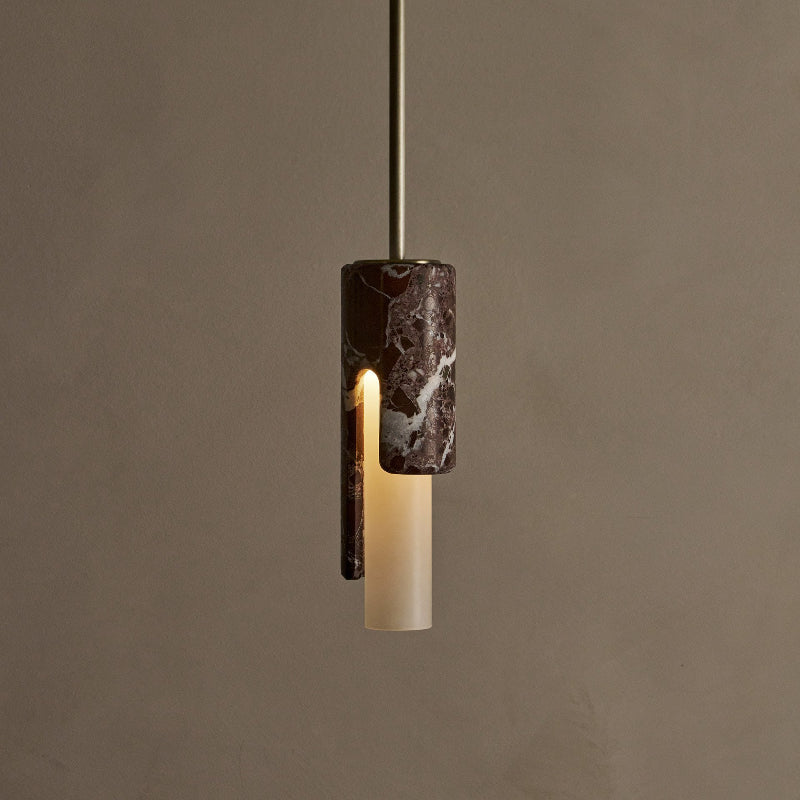 Elix Modern Minimalist Marble Glass Pendant Lamp - Letslighting