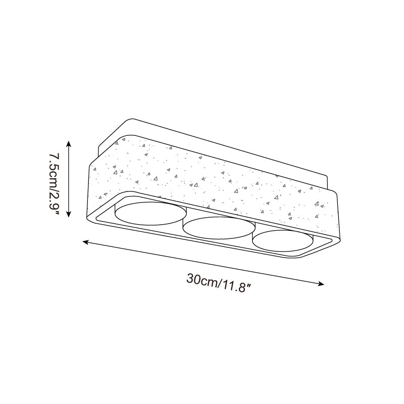 Ritta Ceiling Light Organic Rounded - Letslighting