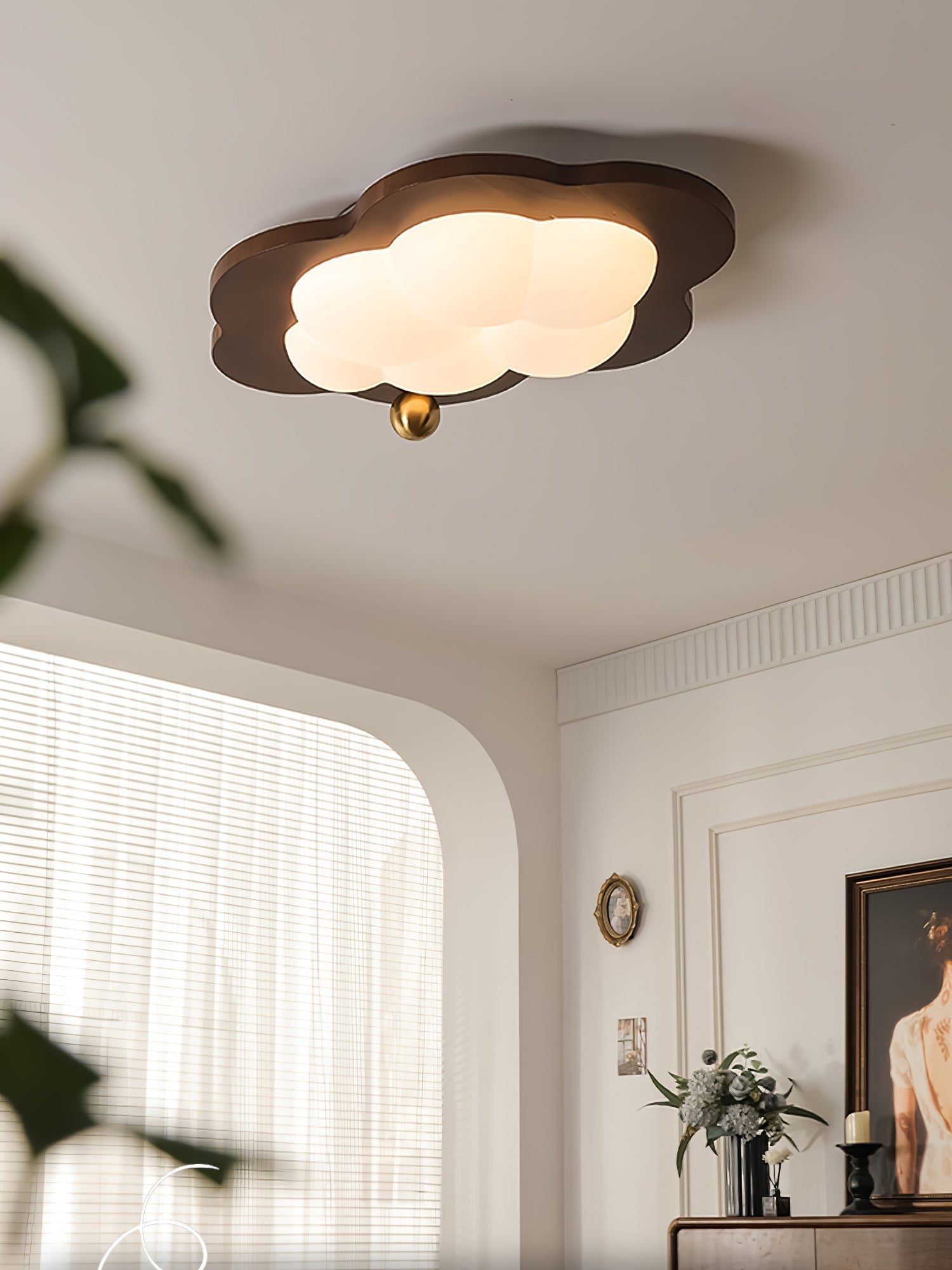 Ivaren Premium Nordic Art Holz Deckenleuchte-Letslighting
